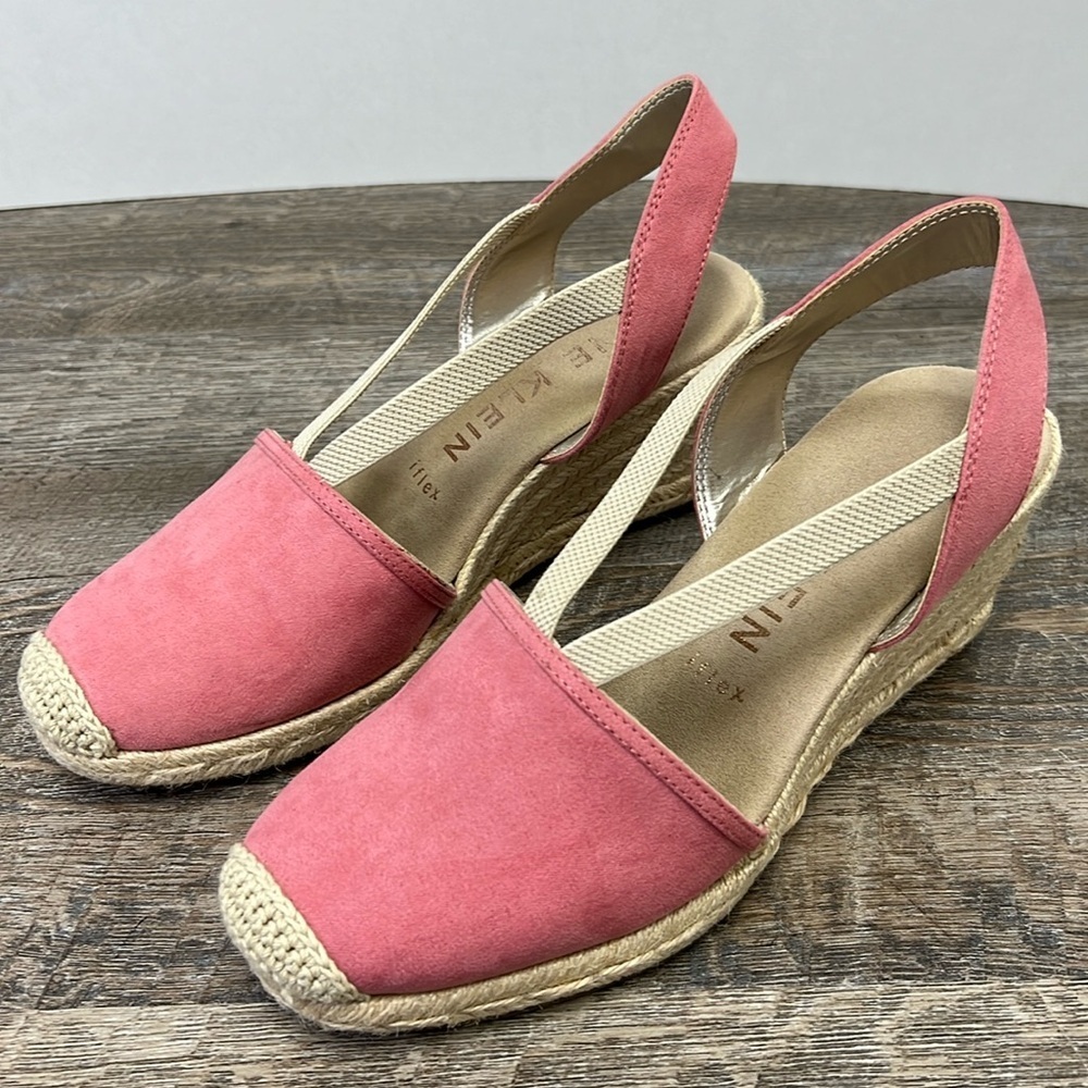 Anne Klein ABRIL Espadrille Wedges Size 7.5